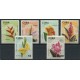 CUBA 1974 Yv. 1779/84 SERIE COMPLETA DE ESTAMPILLAS MINT FLORES